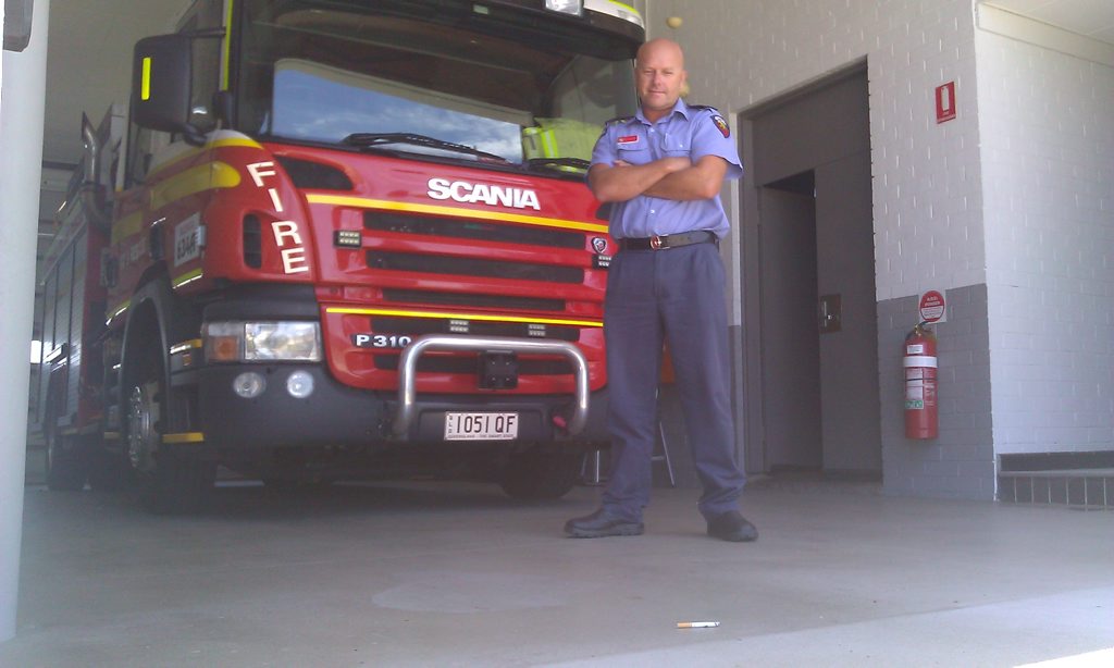 Bilinga Fire Station acting officer Matt Baxton wants drivers disposing of cigarettes in their ash trays – not walkways or median strips.